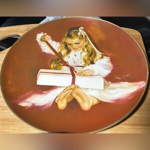 “ A gift for Laurie”Decorative Collectible Plate by Don Zolan